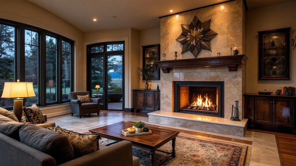 Дровяной камин в доме: выбор, установка и уход