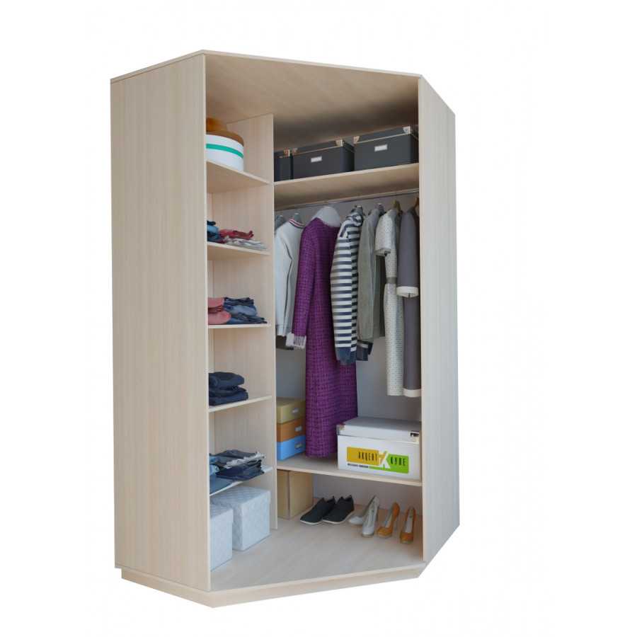 Угловой шкаф в спальню: советы по выбору и правила применения угловых моделей шкафов