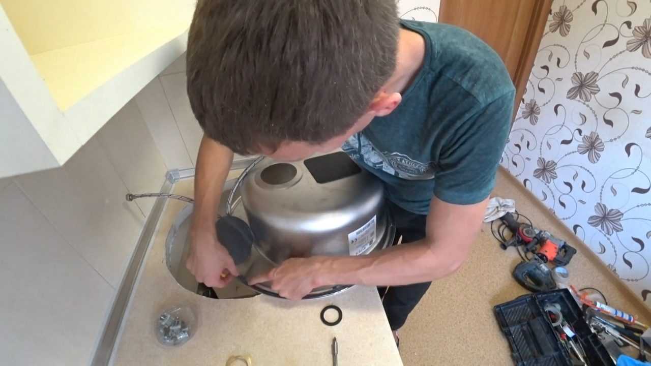 Правила установки кухонной мойки