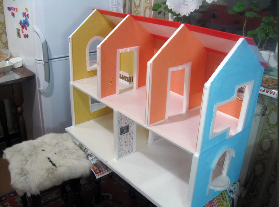 Как сделать кукольный домик своими руками: схема, фото и видео | строительство. деревянные и др. материалы