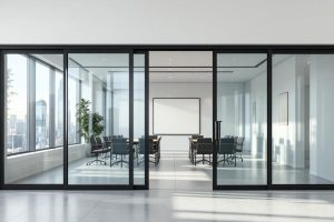 Раздвижные перегородки: конструкция, виды и применение