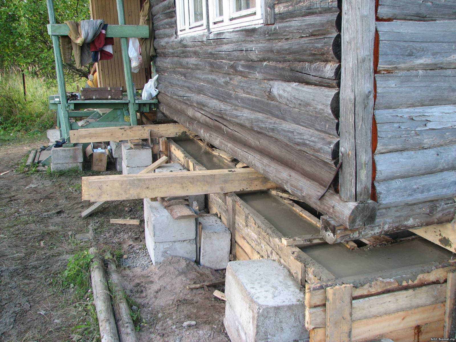  поднять деревянный дом: технологии, этапы работы и надежные способы