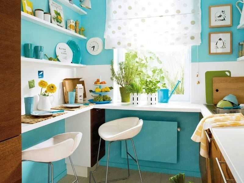 Маленькая кухня: визуально увеличиваем пространство