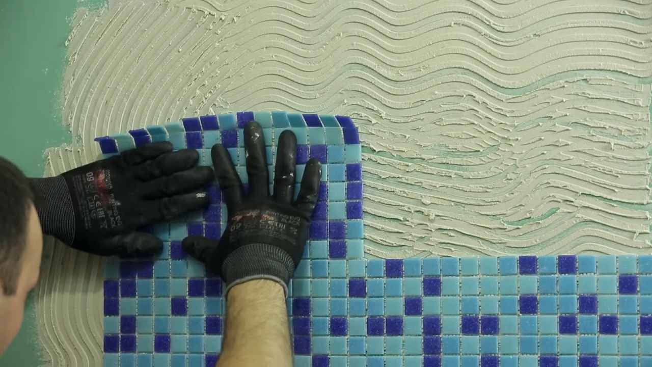 Укладка мозаики своими руками