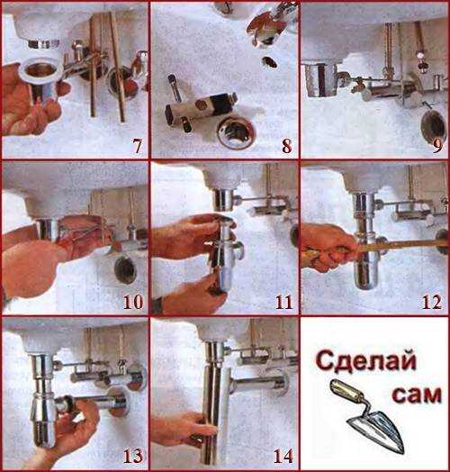 Установка смесителя на кухне пошаговая инструкция
