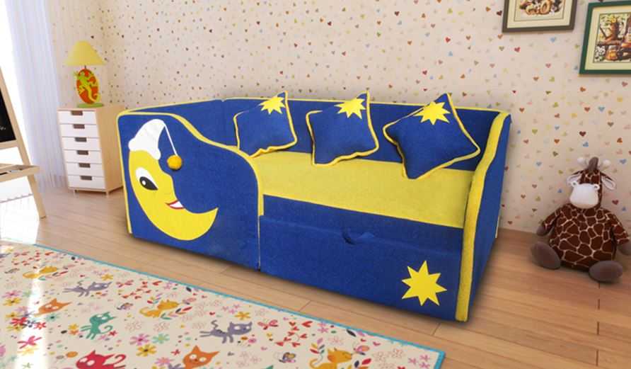 Мягкий диван для детской комнаты подбирают по безопасности, материалам, конструкции, цвету Процесс весьма увлекательный — если подойти с оптимизмом и нужными знаниями