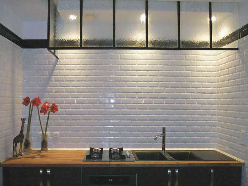 Керамическая плитка кабанчик для кухни на фартук: особенности и варианты раскладки