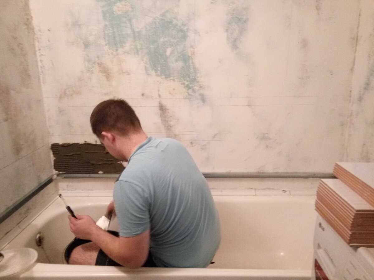 Последовательность ремонта в ванной комнате, порядок и этапы работ