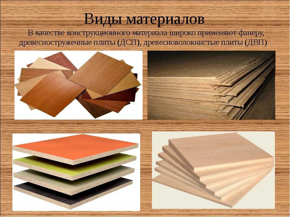 Виды листовых древесных материалов. применение в строительстве и отделке