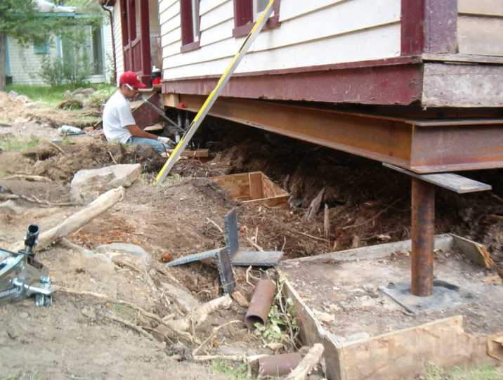 Ремонт фундамента деревянного дома – усиление, реконструкция и замена старого фундамента своими руками