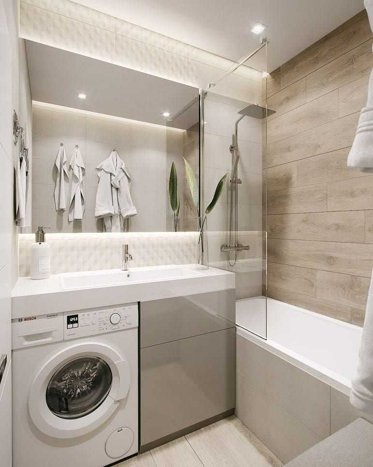 Дизайн ванной комнаты c фото 2021: современные идеи