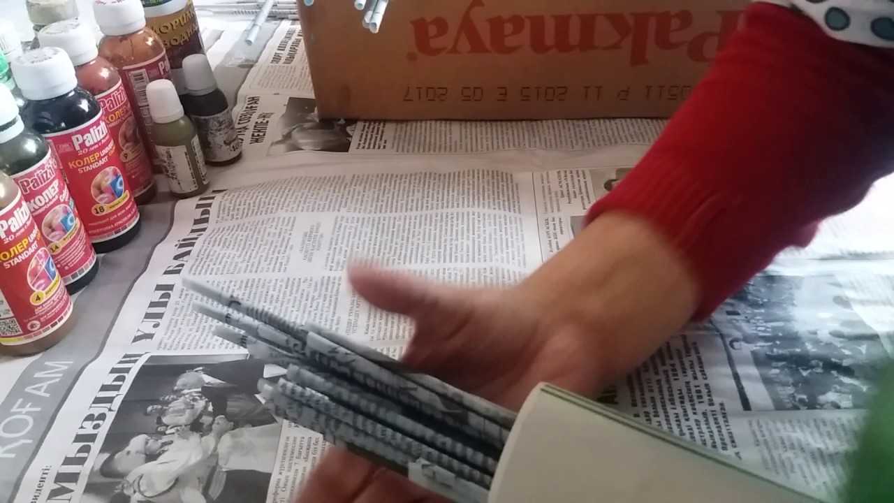 Плетение из газетных трубочек для начинающих пошагово — как сделать поделки из газетных трубочек