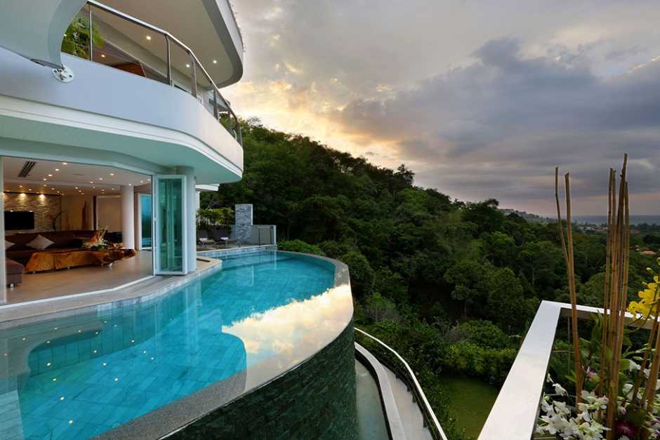 Красивый дом с бассейном из моей мечты - 33 фото