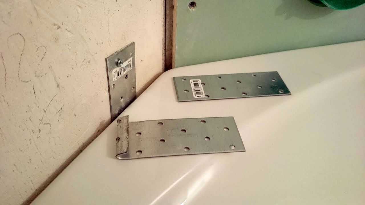 Как закрепить ванну к стене: 4 простых способа | дневники ремонта obustroeno.club