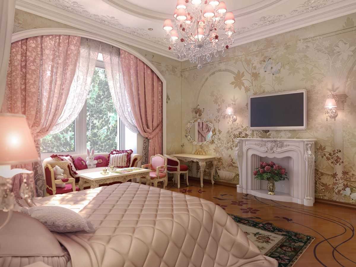 Классика очень красиво. Стиль Прованс, стиль рококо в интерьере. Спальня в романтическом стиле. Классический стиль в интерьере. Красивая комната.