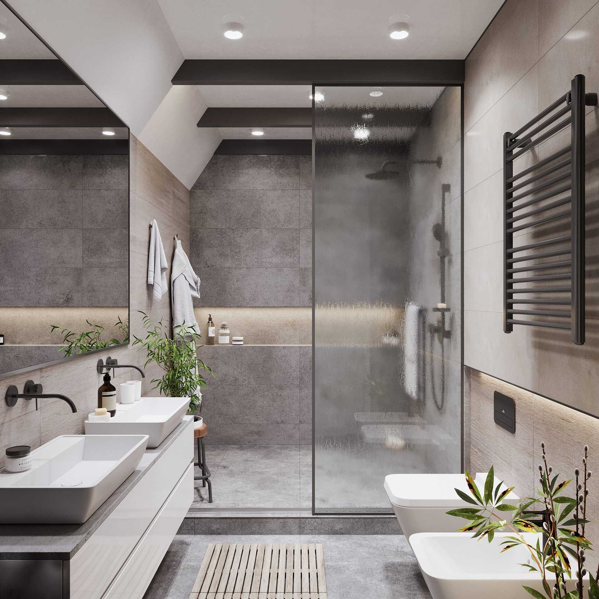 Дизайн ванны в современном стиле фото