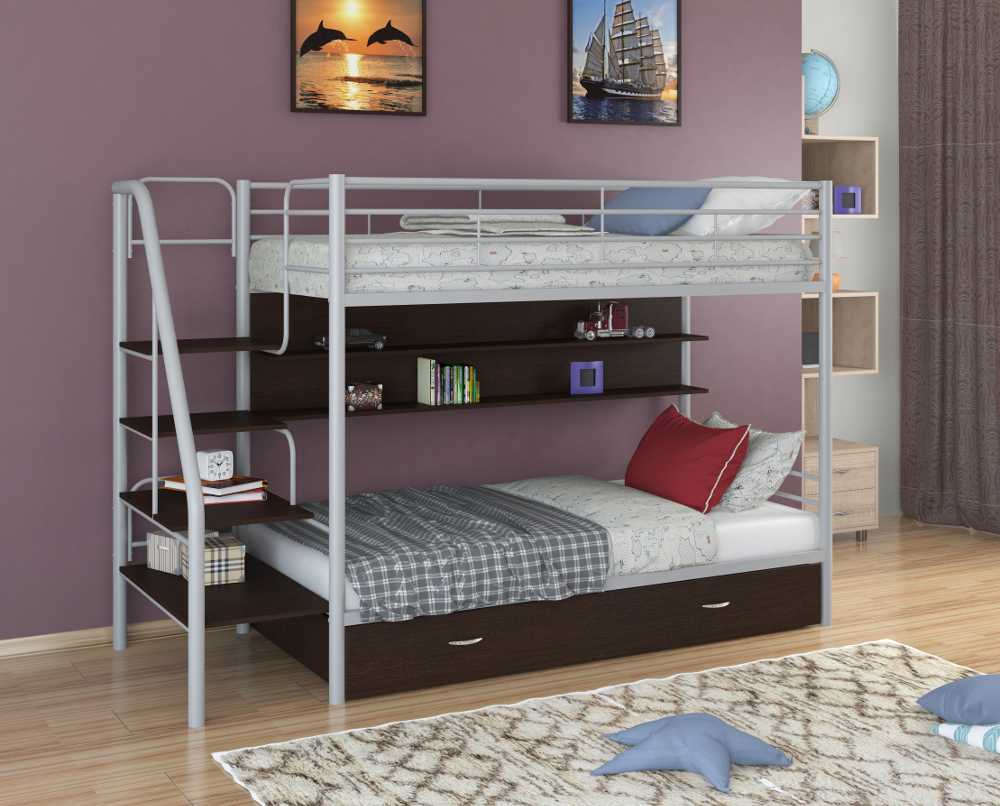 Двухъярусная кровать с диваном, обзор моделей и рекомендации