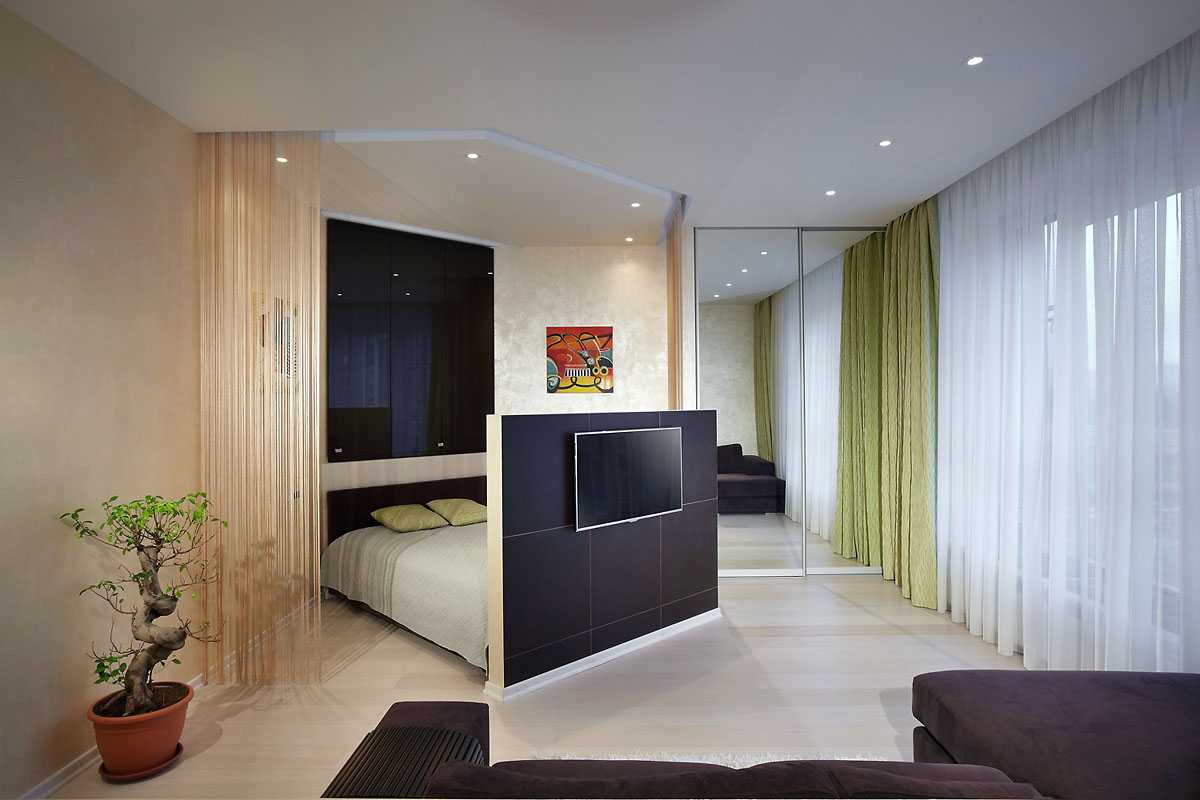 Гостиная спальня в одной комнате 20 кв м фото — портал о строительстве, ремонте и дизайне