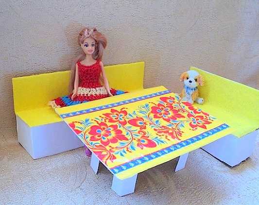 Мастер класс «письменный стол для кукол»