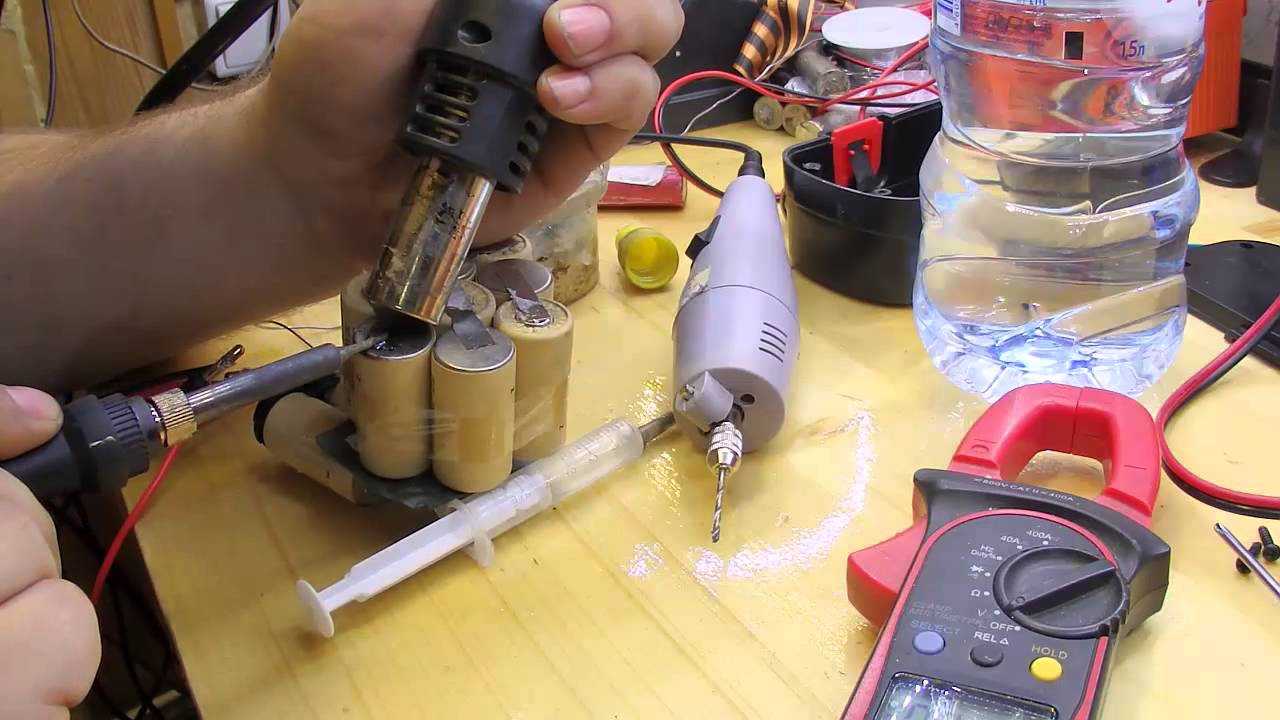 Ремонт аккумуляторов для шуруповерта: разборка и методы восстановления своими руками