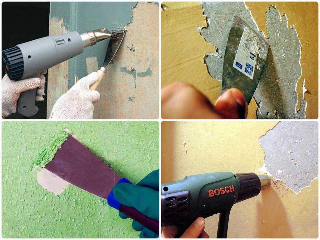 Лучшие способы, как снять масляную краску со стен