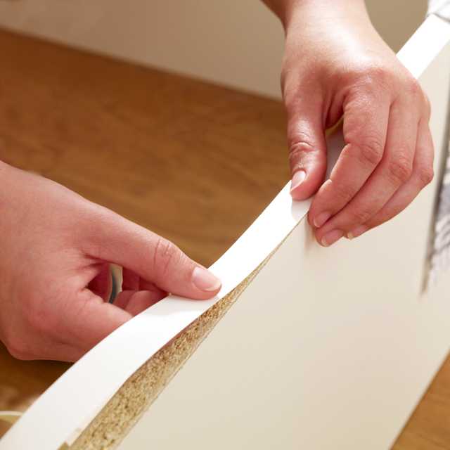Как наклеить кромку пвх на торцы мебели своими руками | ml.by