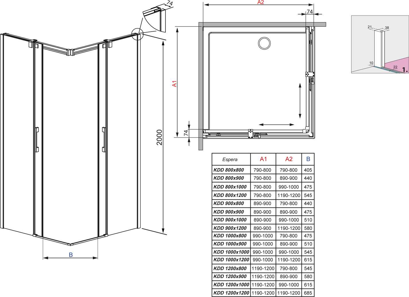 Размеры душевых кабин, как определить удобные размеры именно для вас - самстрой - строительство, дизайн, архитектура