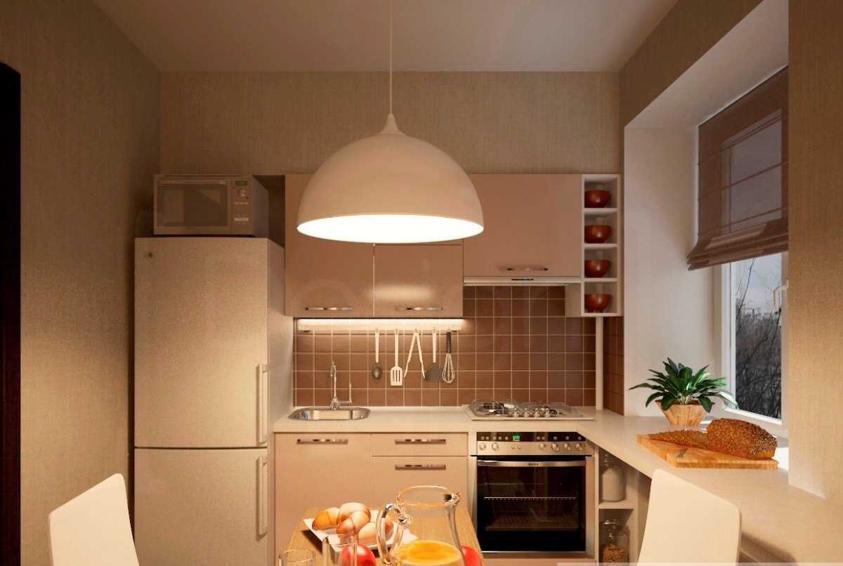 Дизайн маленькой кухни 5-6 кв.м. в хрущевке: 75 лучших идей и фото