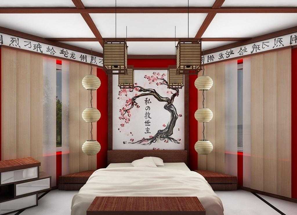 Квартира в японском стиле: основы оформления интерьера комнат, материалы, цветовая гамма Подбор мебели, аксессуаров и освещения Дизайн гостиной, прихожей, кухни 220 Фото
