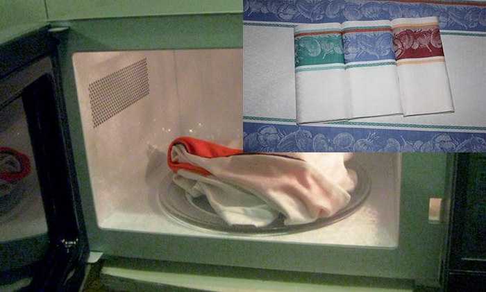 15 способов как отстирать кухонные полотенца от застарелых жирных пятен