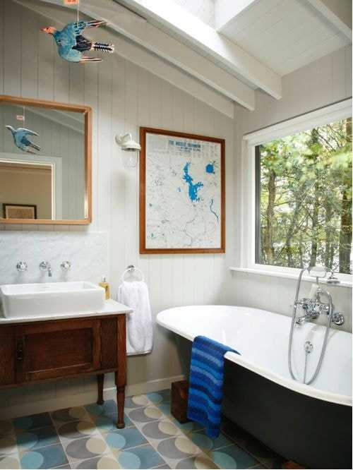 Ванная комната в скандинавском стиле 200 (фото) яркого дизайна