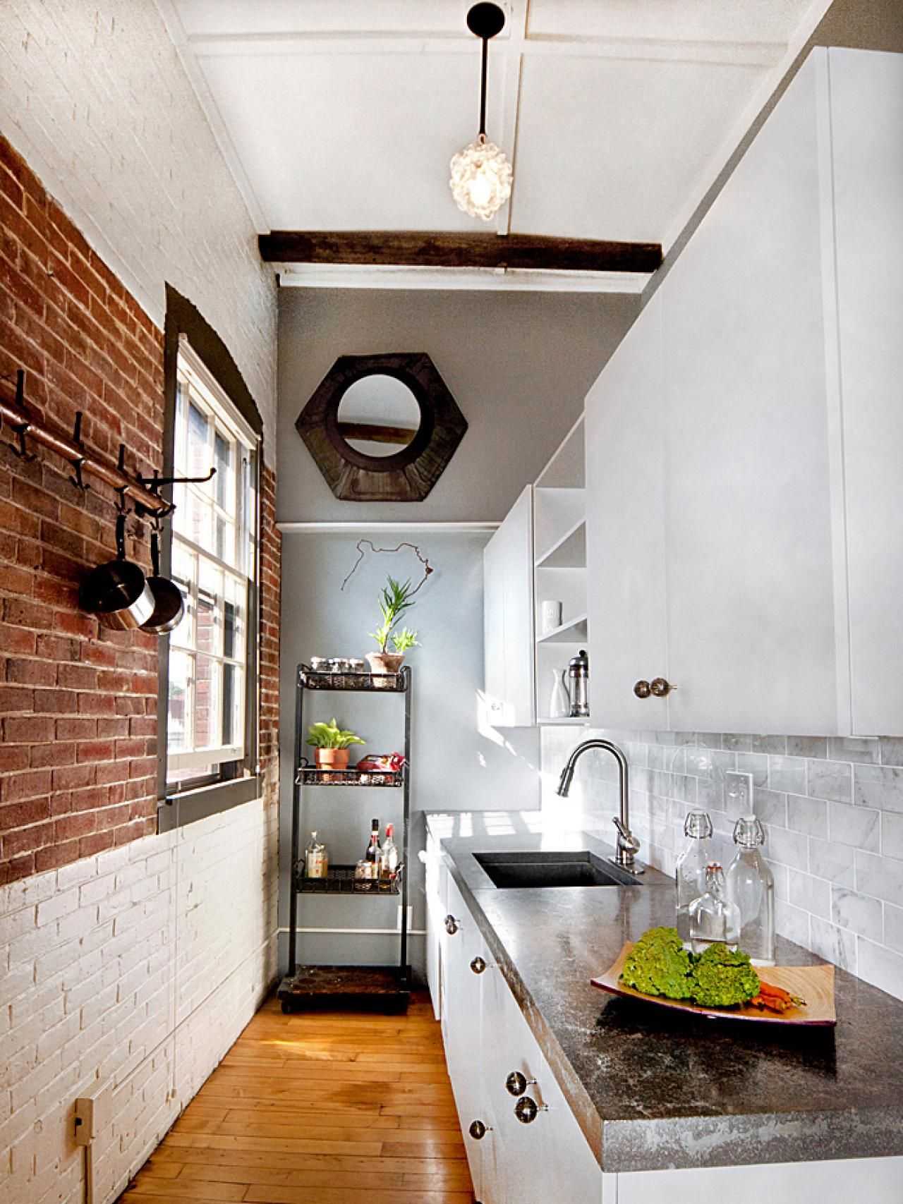 Кухня в стиле лофт - 100 идей интерьеров с фото