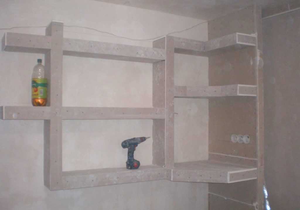 Ниша из гипсокартона в стене: как своими руками заделать гипсокартоном нишу в спальне, кухне или ванной, чем отделать и в какой последовательности