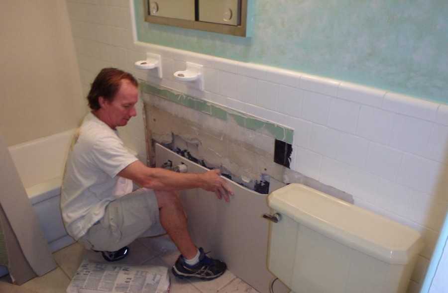 Последовательность ремонта ванной комнаты - порядок ремонтных работ в ванной - vannayasvoimirukami.ru