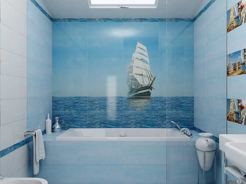 Фотоплитка для ванной комнаты: лучшие идеи дизайна (+ фото)