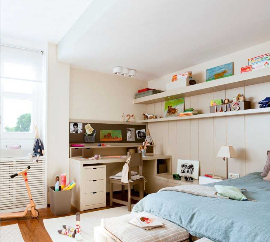 Комната для мальчика 3-10 лет: дизайн интерьера детской спальни, идеи оформления
 - 56 фото